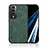 Funda Lujo Cuero Carcasa DY1 para Huawei Honor 80 GT 5G Verde