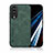 Funda Lujo Cuero Carcasa DY1 para Huawei Honor 80 Pro Flat 5G Verde