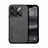 Funda Lujo Cuero Carcasa DY1 para OnePlus Ace Pro 5G Negro