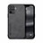 Funda Lujo Cuero Carcasa DY1 para Oppo A94 4G Negro