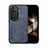 Funda Lujo Cuero Carcasa DY1 para Oppo Reno11 Pro 5G Azul