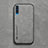 Funda Lujo Cuero Carcasa DY1 para Samsung Galaxy A50S Gris