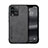 Funda Lujo Cuero Carcasa DY1 para Vivo iQOO 9T 5G Negro