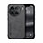 Funda Lujo Cuero Carcasa DY1 para Vivo X90 Pro+ Plus 5G Negro