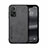 Funda Lujo Cuero Carcasa DY1 para Xiaomi Mi 10T 5G Negro