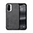 Funda Lujo Cuero Carcasa DY1 para Xiaomi Mi 11X 5G Negro