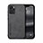 Funda Lujo Cuero Carcasa DY1 para Xiaomi Poco X3 GT 5G Negro