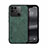 Funda Lujo Cuero Carcasa DY1 para Xiaomi Redmi 10 Power Verde