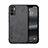 Funda Lujo Cuero Carcasa DY1 para Xiaomi Redmi Note 11 SE 5G Negro