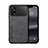 Funda Lujo Cuero Carcasa DY1 para Xiaomi Redmi Note 11E Pro 5G Negro