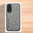 Funda Lujo Cuero Carcasa DY2 para Huawei Honor 80 Pro 5G Gris