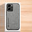 Funda Lujo Cuero Carcasa DY2 para Huawei Honor 80 SE 5G Gris