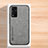 Funda Lujo Cuero Carcasa DY2 para Huawei Honor V40 5G Gris