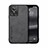 Funda Lujo Cuero Carcasa DY2 para Realme GT2 Master Explorer Negro