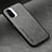 Funda Lujo Cuero Carcasa DY2 para Xiaomi Redmi K40 5G Gris