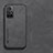 Funda Lujo Cuero Carcasa DY2 para Xiaomi Redmi Note 11 5G Negro