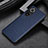 Funda Lujo Cuero Carcasa GS1 para Huawei Honor 50 5G Azul