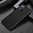 Funda Lujo Cuero Carcasa GS2 para Oppo Find X3 5G Negro