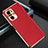 Funda Lujo Cuero Carcasa GS2 para Xiaomi Redmi K40 5G Rojo