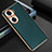 Funda Lujo Cuero Carcasa GS3 para Huawei Honor 60 Pro 5G Verde