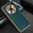 Funda Lujo Cuero Carcasa GS3 para Huawei Honor Magic3 5G Verde