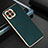 Funda Lujo Cuero Carcasa GS3 para Huawei Nova 8 SE 4G Verde