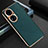 Funda Lujo Cuero Carcasa GS3 para Huawei P50 Verde