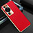 Funda Lujo Cuero Carcasa GS3 para Huawei P60 Pro Rojo