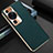 Funda Lujo Cuero Carcasa GS3 para Huawei P60 Pro Verde