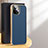 Funda Lujo Cuero Carcasa JB2 para Apple iPhone 13 Azul