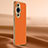 Funda Lujo Cuero Carcasa JB2 para Huawei Nova 11 Ultra Naranja