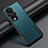 Funda Lujo Cuero Carcasa JB3 para Huawei Honor 80 Pro Flat 5G Verde