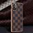 Funda Lujo Cuero Carcasa JB4 para OnePlus 9R 5G Marron