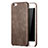 Funda Lujo Cuero Carcasa L01 para Apple iPhone 6 Marron