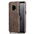 Funda Lujo Cuero Carcasa L01 para Samsung Galaxy S9 Marron