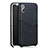 Funda Lujo Cuero Carcasa L05 para Apple iPhone X Negro