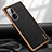 Funda Lujo Cuero Carcasa LD1 para Huawei P50 Negro