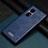 Funda Lujo Cuero Carcasa LD2 para Huawei P50 Azul