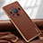 Funda Lujo Cuero Carcasa LD3 para Huawei Mate 60 Marron