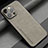 Funda Lujo Cuero Carcasa LS1 para Apple iPhone 15 Pro Gris