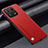 Funda Lujo Cuero Carcasa LS1 para Xiaomi Mi 13 5G Rojo