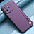 Funda Lujo Cuero Carcasa LS2 para Xiaomi Mi 13 5G Morado