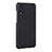 Funda Lujo Cuero Carcasa P01 para Huawei P20 Negro