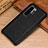 Funda Lujo Cuero Carcasa P01 para Huawei P30 Pro New Edition Negro