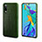 Funda Lujo Cuero Carcasa P02 para Huawei P30 Verde