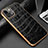 Funda Lujo Cuero Carcasa para Apple iPhone 13 Mini Negro