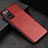 Funda Lujo Cuero Carcasa para Huawei Honor Play4 Pro 5G Rojo