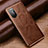 Funda Lujo Cuero Carcasa para Huawei Nova 8 5G Marron