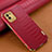 Funda Lujo Cuero Carcasa para Samsung Galaxy A03 Rojo