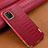 Funda Lujo Cuero Carcasa para Samsung Galaxy Note 10 Lite Rojo